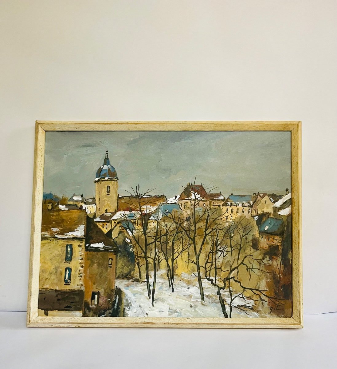 Village Du Doubs Sous La Neige - Gil